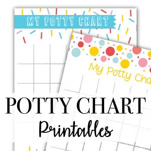 Potty Chart Printables