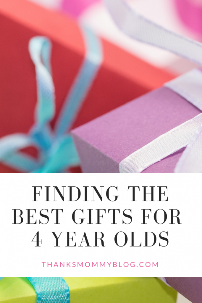 Finding The Best Gifts For Four Year Olds