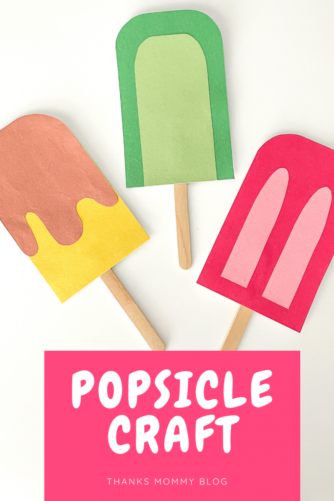 Fun And Unique Paper Popsicle Craft Activity For Kids - How To Guide