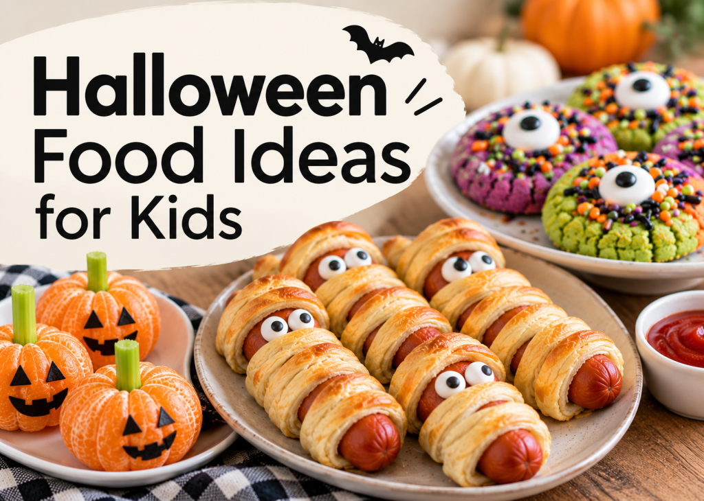 Cute Halloween Food Ideas for Kids: Easy Snacks, Treats & Party Food